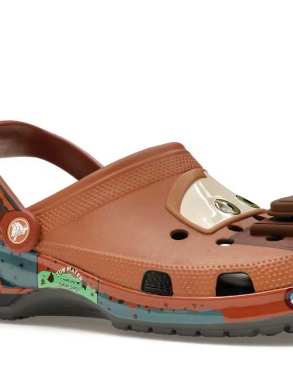 CROCS Kids' Brown Character Clog with Graphic Details - Picture 6 of 8